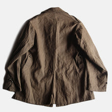 画像をギャラリービューアに読み込む, ~1930's FRENCH ARMY M-35 LINEN JACKET (MEDIUM) MINT CODITION