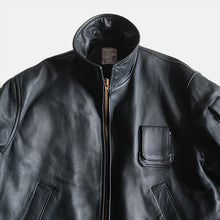 Load image into Gallery viewer, VINTAGE FRENCH AIR FORCE LEATHER JACKET (MEDIUM) MINT CONDITION
