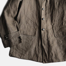 画像をギャラリービューアに読み込む, ~1930's FRENCH ARMY M-35 LINEN JACKET (MEDIUM) MINT CODITION