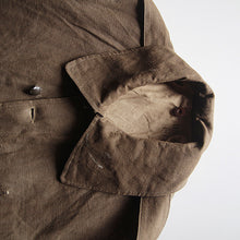 画像をギャラリービューアに読み込む, ~1930's FRENCH ARMY M-35 LINEN JACKET (MEDIUM) MINT CODITION