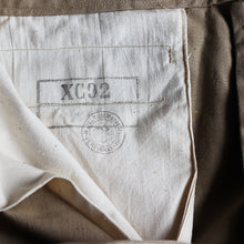 Load image into Gallery viewer, “HOLD” 1940's FRENCH ARMY M-45 CHINO TROUSER WITH METAL BUTTON (SZ W35.5×L27.5 / NEAR DEADSTOCK)