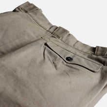 Load image into Gallery viewer, “HOLD” 1940's FRENCH ARMY M-45 CHINO TROUSER WITH METAL BUTTON (SZ W35.5×L27.5 / NEAR DEADSTOCK)