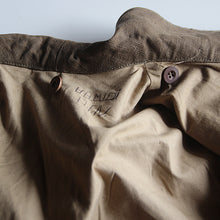画像をギャラリービューアに読み込む, ~1930's FRENCH ARMY M-35 LINEN JACKET (MEDIUM) MINT CODITION