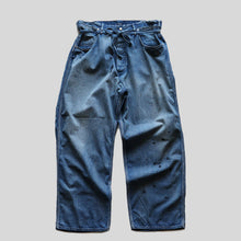 Load image into Gallery viewer, "FILL THE BILL" MECHANIC PAINTER PANTS (LIGHT WASH)