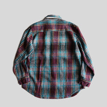 画像をギャラリービューアに読み込む, 1990's "FIVE BROTHER" HEAVY COTTON FLANNEL SHIRT (SZ LARGE / DEADSTOCK)