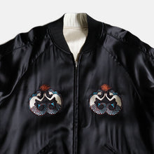 Load image into Gallery viewer, "FILL THE BILL" EMBROIDERED SATIN SOUVENIR JACKET (SZ 2 LARGE)