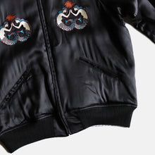 Load image into Gallery viewer, "FILL THE BILL" EMBROIDERED SATIN SOUVENIR JACKET (SZ 2 LARGE)