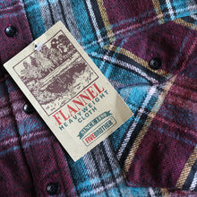 画像をギャラリービューアに読み込む, 1990's "FIVE BROTHER" HEAVY COTTON FLANNEL SHIRT (SZ LARGE / DEADSTOCK)