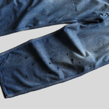 Load image into Gallery viewer, "FILL THE BILL" MECHANIC PAINTER PANTS (LIGHT WASH)