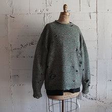 Load image into Gallery viewer, 50% OFF "FILL THE BILL" DAMAGE CREWNECK KNIT