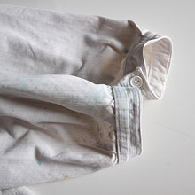 Load image into Gallery viewer, 1940's FRENCH WORK COTTON H.B.T PAINTER JACKET WITH V-POKET (LARGE)