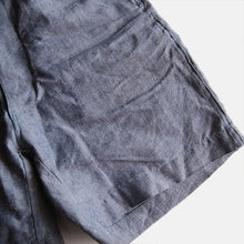 Load image into Gallery viewer, 1950's~ FRENCH NAVY LINEN MILITARY SHORTS (W32) MINT CONDITION