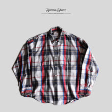 Load image into Gallery viewer, 1980's "GOLDEN KEY" COTTON FLANNEL SHIRT (SZ XL / GOOD CONDITION)