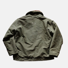 Load image into Gallery viewer, 1960's~ FRENCH NAVY DECK JACKET (SZ LARGE / GOOD STENCIL)