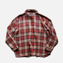 Load image into Gallery viewer, 1970's  "BIG YANK" COTTON FLANNEL SHIRT (SZ LARGE / GOOD CONDITION)