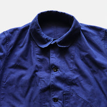 Load image into Gallery viewer, ~1940's FRENCH MILITARY MECHANIC JACKET WITH D-POCKET (SZ A-1 / SUPER RARE)