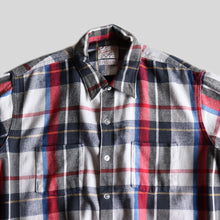 Load image into Gallery viewer, 1980's "GOLDEN KEY" COTTON FLANNEL SHIRT (SZ XL / GOOD CONDITION)