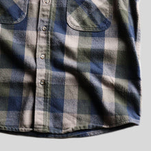 Load image into Gallery viewer, ~1990's "FIVE BROTHER" COTTON FLANNEL SHIRT (SZ LARGE / USED CONDITION)