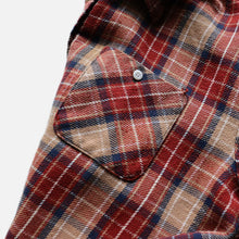 Load image into Gallery viewer, 1970's  "BIG YANK" COTTON FLANNEL SHIRT (SZ LARGE / GOOD CONDITION)