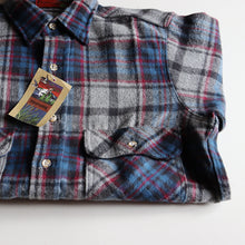 画像をギャラリービューアに読み込む, 1980's "SEARS" HEAVY COTTON FLANNEL SHIRT (SZ SMALL / DEADSTOCK)