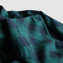 画像をギャラリービューアに読み込む, 1980's "OZARK TRAIL" PRINT BLOCK CHECK FLANNEL SHIRT (SZ XL)
