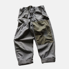 Load image into Gallery viewer, 1950's FRENCH WORK PATCHWORK COTTON TWILL TROUSER (SZ W38 / GOOD FADE)