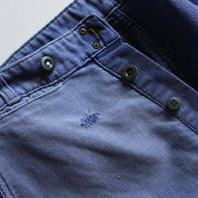 Load image into Gallery viewer, 1940's "ADOLPHE LAFONT" MOLESKIN TROUSER (SZ W33 / GOOD FADE / HAND REPAIR)