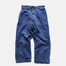 Load image into Gallery viewer, 1950's FRENCH WORK PATCHWORK TROUSER (SZ W31.5 / BEAUTIFUL FADE)
