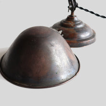 画像をギャラリービューアに読み込む, ANTIQUE "FARIES" DESK LAMP (JAPANNED COPPER / GOOD CONDITION)