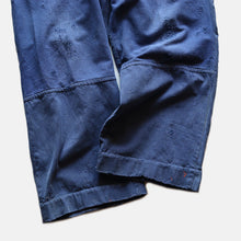 Load image into Gallery viewer, 1950's FRENCH WORK PATCHWORK TROUSER (SZ W31.5 / BEAUTIFUL FADE)
