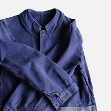 Load image into Gallery viewer, 1950's "FRENCH COTTON TWILL WORK JACKET (SZ46 MEDIUM / MODIFY POCKET)
