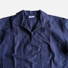 Load image into Gallery viewer, 1980's "LE GLAZIK" FISHERMAN COTTON SMOCK (SZ LARGE / GOOD CONDITION)