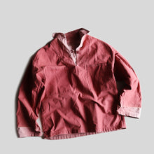 Load image into Gallery viewer, 1980's FRENCH FISHERMAN SMOCK (SZ ABOUT LARGE / SUN FADE)