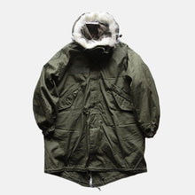 画像をギャラリービューアに読み込む, N.O.S 1970's "U.S ARMY" FISHTAIL MILITARY PARKA (SZ SMALL)