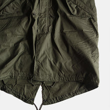画像をギャラリービューアに読み込む, N.O.S 1970's "U.S ARMY" FISHTAIL MILITARY PARKA (SZ SMALL)