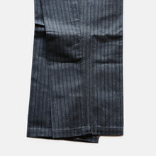 Load image into Gallery viewer, 1940's FRENCH WORK COTTON STRIPE TROUSER (SZ W32 / DEADSTOCK)