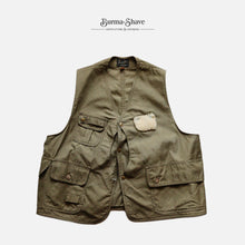 画像をギャラリービューアに読み込む, 1950's "AMERICAN FIELD" FISHING VEST (SZ LARGE / GOOD CONDITION)