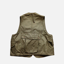 画像をギャラリービューアに読み込む, 1950's "AMERICAN FIELD" FISHING VEST (SZ LARGE / GOOD CONDITION)