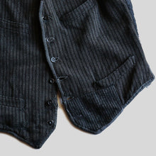 画像をギャラリービューアに読み込む, 1930's~ FRENCH WORK WOOL TWEED VEST (SZ MEDIUM / BEAUTIFUL PATCH WORK)