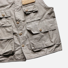 画像をギャラリービューアに読み込む, 1960's "HERTER'S" POPLN FISHING VEST (SZ LARGE / GOOD CONDITION)