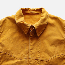 Load image into Gallery viewer, ~1960's FRENCH SEA WORKER CANVAS JACKET (SZ LARGE / RARE STYLE)