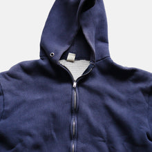 Load image into Gallery viewer, 1960's ZIP UP COTTON SWEAT PARKA WITH THERMAL (SZ LARGE / GOOD FADE)