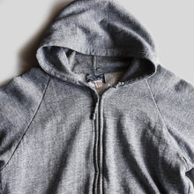 画像をギャラリービューアに読み込む, 1970's~ FULL ZIP COTTON HOODIE (SZ LARGE / USED CONDITION)