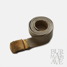 Load image into Gallery viewer, VINTAGE FRENCH MILITARY G.I BELT (SZ MEDIUM / AROUND 1950's)