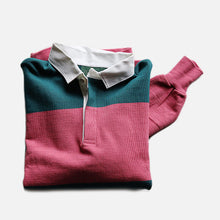 画像をギャラリービューアに読み込む, ~1990's J-CREW" COTTON RUGBY SHIRT (SZ LARGE / NEAR DEADSTOCK)