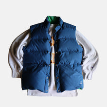 画像をギャラリービューアに読み込む, 1970's "GERRY" OUTODOOR REVERSIBLE DOWN VEST (SZ LARGE / DEADSTOCK)