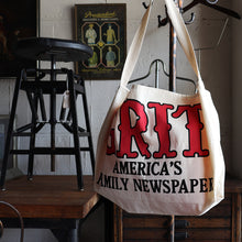 画像をギャラリービューアに読み込む, AROUND 1950's "GRIT" NEWS PAPER BAG (DEADSTOCK)