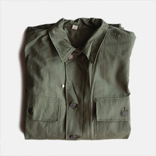 Load image into Gallery viewer, MADE IN USA N.O.S WW2 "U.S.ARMY" M-43 H.B.T JACKET (38R)
