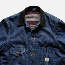 Load image into Gallery viewer, 1950's "HERCULES" DENIM COVERALL (SZ LARGE / GOOD CONDITION)