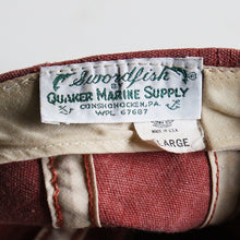 Load image into Gallery viewer, 1990's "QUAKER MARINE SUPPLY" LONG BILL CAP (SZ XL)